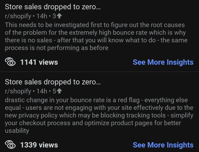 Google Ads consultant answering a small business owner’s PPC question on Reddit