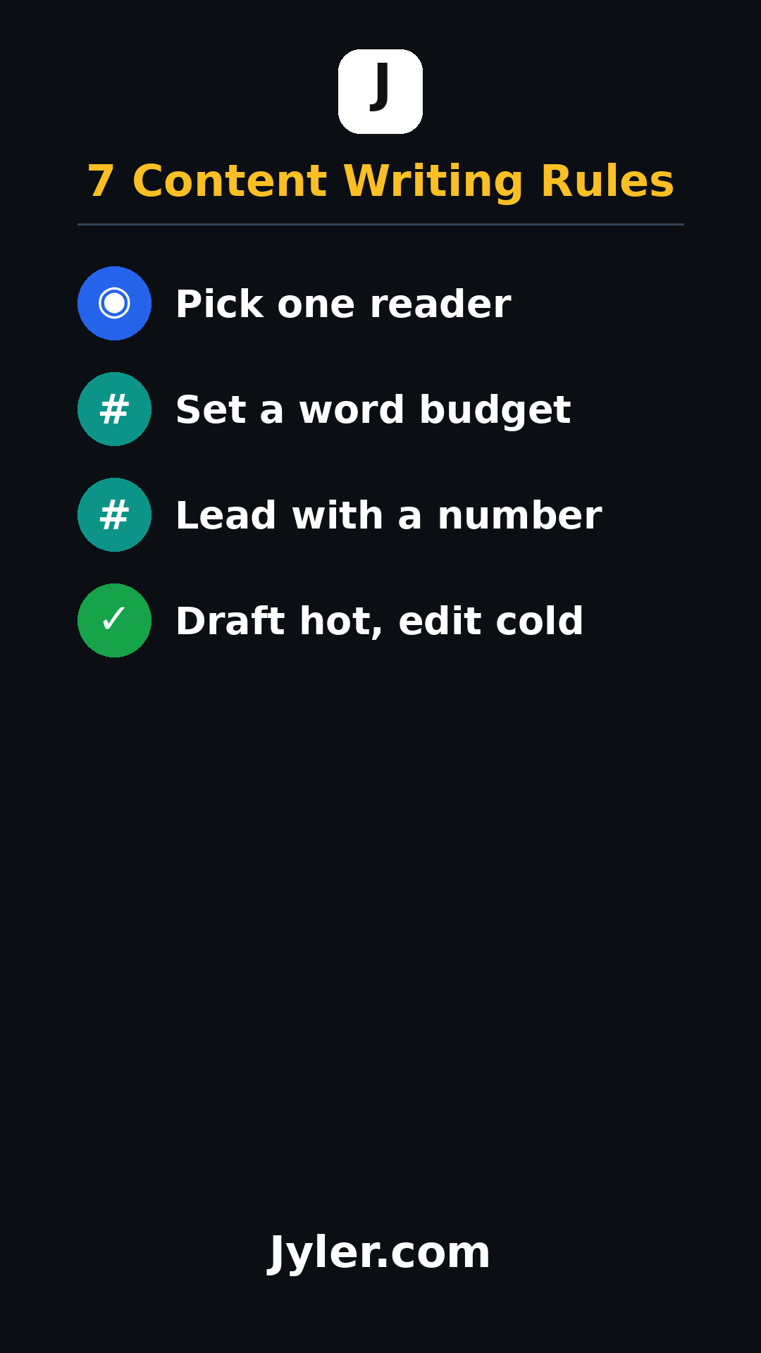 Content Writing: 7 Rules to Do This, Not That