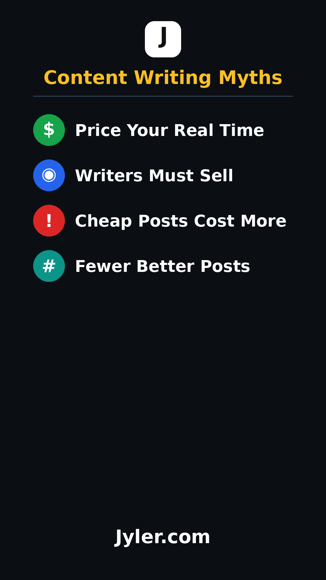 Done For You Content Writing Service: 6 Myths That Cost You Money