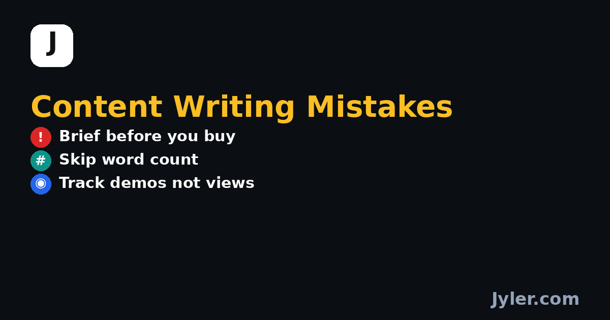 7 Mistakes to Avoid With a Done for You Content Writing Service