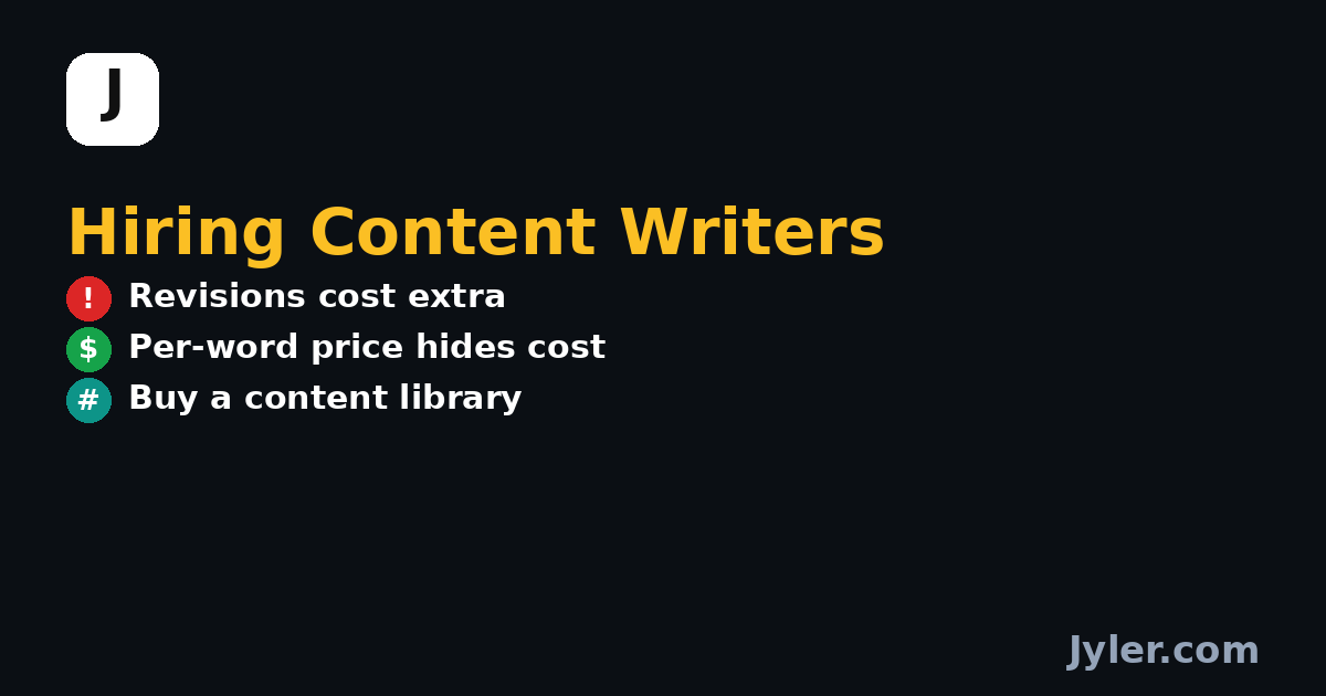 7 Things Nobody Tells You About Hiring a Website Content Writing Service