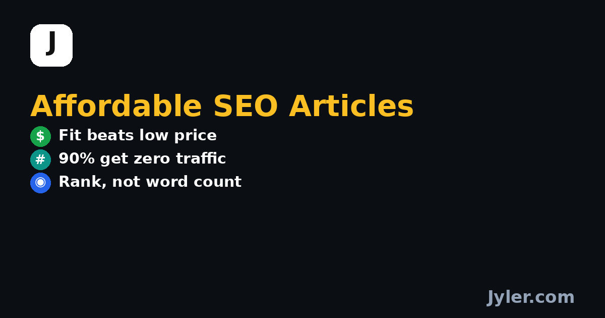 Affordable SEO Article Writing: A Straight FAQ on Posts That Rank