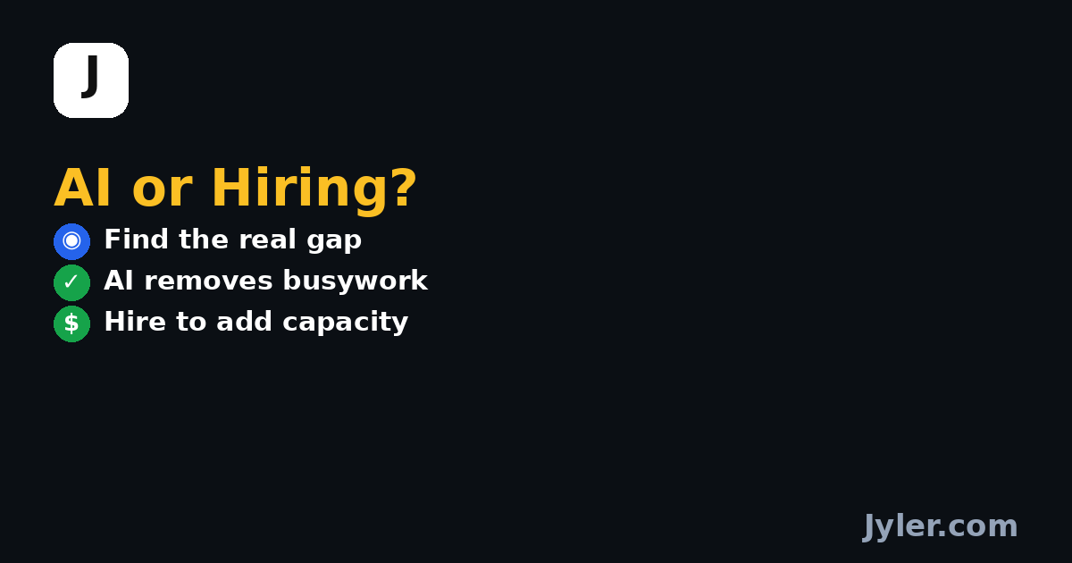 AI or Hiring? The Straight Comparison Every Sales Team Needs