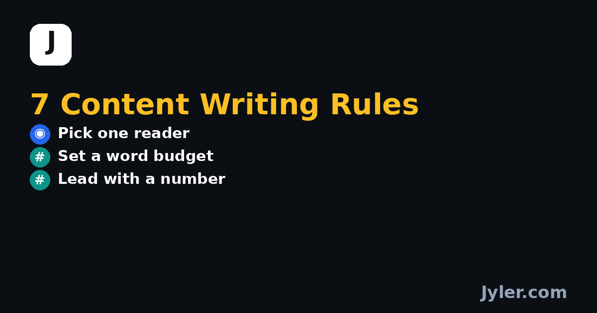 Content Writing: 7 Rules to Do This, Not That