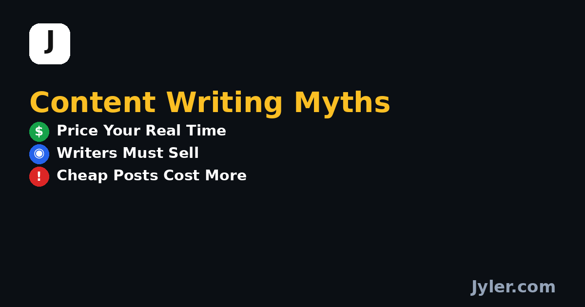 Done For You Content Writing Service: 6 Myths That Cost You Money