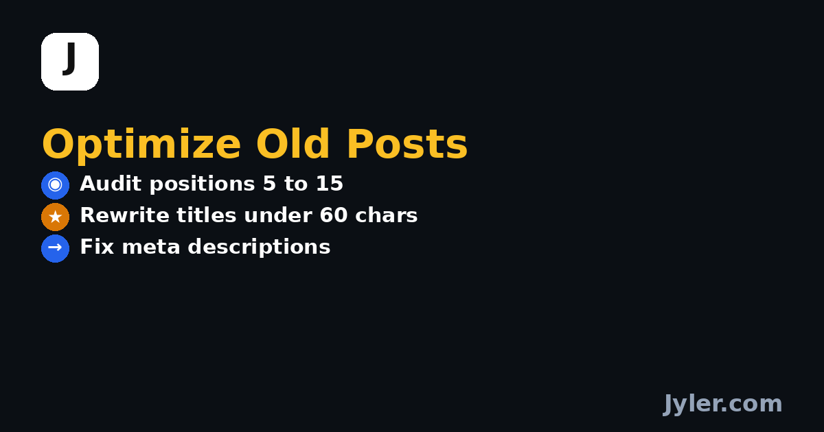 How to Optimize Existing Blog Posts to Get More Clicks From Google