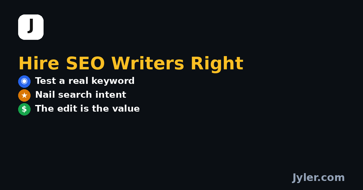SEO Article Writing: Do This, Not That When You Hire a Content Service