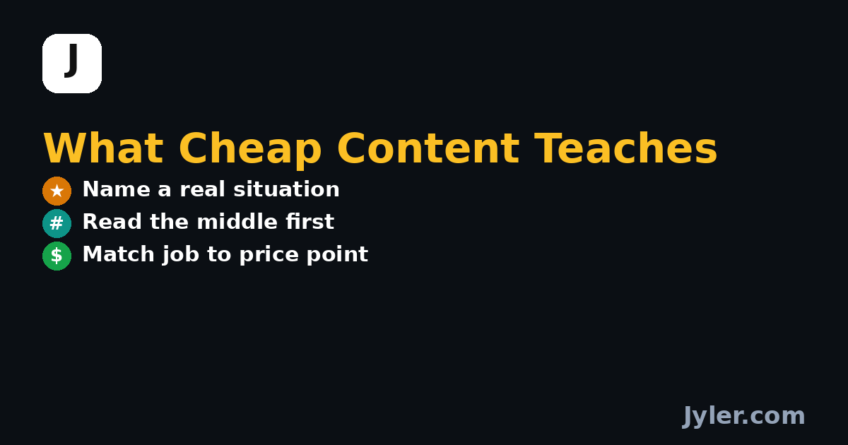 SEO Article Writing: What Cheap Content Taught Me About Real Quality