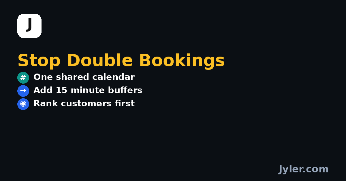 Trade Show Meeting Scheduling: 9 Rules That Stop Double-Bookings