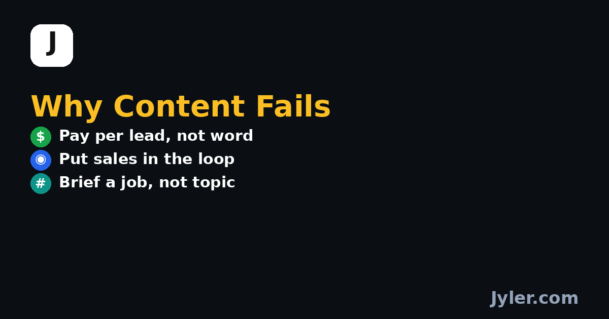 What Sinks a Done for You Content Writing Service (6 Costly Mistakes)